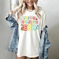 In My Book Keeper Era Librarian School Women's Comfort Colors T-Shirt Ivory