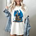 Book Lover Bookworm Reading Books Dragon Premium Tri-Blend Women's Comfort Colors T-Shirt Ivory
