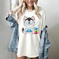 Book Lover Reading Husky Dog Women's Comfort Colors T-Shirt Ivory Book Lover Reading Husky Dog Women's Comfort Colors T-Shirt Ivory
