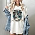 Book Lover Skeleton Reading Love Books Not People Women's Comfort Colors T-Shirt Ivory Book Lover Skeleton Reading Love Books Not People Women's Comfort Colors T-Shirt Ivory