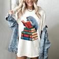 Book Reading Book Reader Manatees Sea Animal Sea Cow Manatee Women's Comfort Colors T-Shirt Ivory