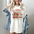 All Booked For Christmas Coquette Xmas Book Club Book Lovers Women's Comfort Colors T-Shirt Ivory All Booked For Christmas Coquette Xmas Book Club Book Lovers Women's Comfort Colors T-Shirt Ivory