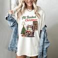 All Booked For Christmas Cute Bookish Cat Lover Women's Comfort Colors T-Shirt Ivory All Booked For Christmas Cute Bookish Cat Lover Women's Comfort Colors T-Shirt Ivory