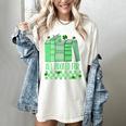 All Booked For St Patrick's Day Book Lover Lucky Shamrock Women's Comfort Colors T-Shirt Ivory