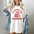 All Booked For Valentines Bow Heart Book Lover Valentine Day Women's Comfort Colors T-Shirt Ivory
