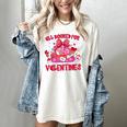All Booked For Valentines Coquette Bow Book Valentine Day Women's Comfort Colors T-Shirt Ivory