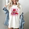 All Booked Valentine's Girly Teacher Coquette Love Women's Comfort Colors T-Shirt Ivory