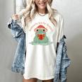 Bookmarks Are For Quitters Frog Reading Book Graphic Women's Comfort Colors T-Shirt Ivory Bookmarks Are For Quitters Frog Reading Book Graphic Women's Comfort Colors T-Shirt Ivory