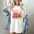 Books Are My Love Language Teddy Bear Book Lovers Valentine Women's Comfort Colors T-Shirt Ivory
