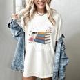Books Are My Therapy Reading Lover Cozy Environment Women's Comfort Colors T-Shirt Ivory Books Are My Therapy Reading Lover Cozy Environment Women's Comfort Colors T-Shirt Ivory
