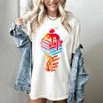 Books Reading Ice Cream Women's Comfort Colors T-Shirt Ivory
