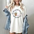 I Like My Books Spicy And My Coffee Icy Books Booktok Women's Comfort Colors T-Shirt Ivory I Like My Books Spicy And My Coffee Icy Books Booktok Women's Comfort Colors T-Shirt Ivory