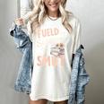 Bookworm Fueled By Sarcasm And Smut Book Reading Women's Comfort Colors T-Shirt Ivory