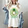 Bookworm Irish All Booked For St Patrick's Day Book Lover Women's Comfort Colors T-Shirt Ivory
