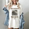 Bronte Novel Wuthering Heights Moorland Gothic Book Cover Women's Comfort Colors T-Shirt Ivory Bronte Novel Wuthering Heights Moorland Gothic Book Cover Women's Comfort Colors T-Shirt Ivory