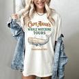 Captain Ahab’s Whale Watching Tours – Moby Book Parody Women's Comfort Colors T-Shirt Ivory