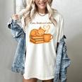 Cats Books And Coffee Heart Cozy Cat Lover Bookworm Readers Women's Comfort Colors T-Shirt Ivory Cats Books And Coffee Heart Cozy Cat Lover Bookworm Readers Women's Comfort Colors T-Shirt Ivory