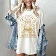 Cats And Books Because People Are Overrated Women's Comfort Colors T-Shirt Ivory