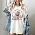 Chapter 21 Book Readers Flower Lovers 21st Birthday Girls Women's Comfort Colors T-Shirt Ivory