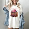Chapter 67 Floral Book Stack Women's Comfort Colors T-Shirt Ivory Chapter 67 Floral Book Stack Women's Comfort Colors T-Shirt Ivory