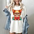 Chihuahua Reading a Book Dog Women's Comfort Colors T-Shirt Ivory Chihuahua Reading a Book Dog Women's Comfort Colors T-Shirt Ivory