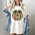Christmas Book Ornament Bookworm Book Lover Men Women Women's Comfort Colors T-Shirt Ivory