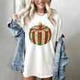 Christmas Book Ornament Lights Holiday Reading Lover Teacher Women's Comfort Colors T-Shirt Ivory