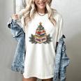 Christmas Book Reading Reader Xmas Bibliophile -Adult Christmas Tree Book Modern Women's Comfort Colors T-Shirt Ivory Christmas Book Reading Reader Xmas Bibliophile -Adult Christmas Tree Book Modern Women's Comfort Colors T-Shirt Ivory