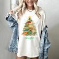 Christmas Books Make You Bright Librarian Teacher Book Lover Women's Comfort Colors T-Shirt Ivory Christmas Books Make You Bright Librarian Teacher Book Lover Women's Comfort Colors T-Shirt Ivory