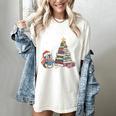 Christmas A Penguin Reading Book Snowflake Cocoa Hot Teacher Women's Comfort Colors T-Shirt Ivory Christmas A Penguin Reading Book Snowflake Cocoa Hot Teacher Women's Comfort Colors T-Shirt Ivory