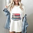 I Closed My Book To Be Here Books Lover Bookworm Women's Comfort Colors T-Shirt Ivory