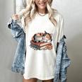 Coffee Cats And Books Cozy Calico Reader Love Cute Cat Women's Comfort Colors T-Shirt Ivory Coffee Cats And Books Cozy Calico Reader Love Cute Cat Women's Comfort Colors T-Shirt Ivory