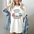 Coffee Crochet Good Book Bookish Yarn Crafter Women's Comfort Colors T-Shirt Ivory Coffee Crochet Good Book Bookish Yarn Crafter Women's Comfort Colors T-Shirt Ivory
