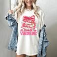 Coquette Bow All Booked For Valentine Book Lover Bookish Women's Comfort Colors T-Shirt Ivory