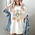 Coquette Boys Of Tommen Books Stamp Tommen College Tees Women's Comfort Colors T-Shirt Ivory Coquette Boys Of Tommen Books Stamp Tommen College Tees Women's Comfort Colors T-Shirt Ivory
