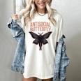 Cryptid Cryptozoology Mothman Introvert -Adults Butterfly Small Crew Neck Classic Fit Short Sleeve Polyester 100 Printed Blended Fabric Women's Comfort Colors T-Shirt Ivory