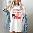 Cupid's Favorite Math Teacher Valentine Reading Book Women Women's Comfort Colors T-Shirt Ivory Cupid's Favorite Math Teacher Valentine Reading Book Women Women's Comfort Colors T-Shirt Ivory