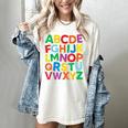 Cute ABCs Shirt Alphabet Colorful Letters Reading Books Kids Women's Comfort Colors T-Shirt Ivory Cute ABCs Shirt Alphabet Colorful Letters Reading Books Kids Women's Comfort Colors T-Shirt Ivory