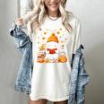 Cute Beanie Ghost Bookworm Cozy Book Reading Halloween Women's Comfort Colors T-Shirt Ivory Cute Beanie Ghost Bookworm Cozy Book Reading Halloween Women's Comfort Colors T-Shirt Ivory