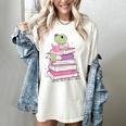 Cute Book Lover Frog Pretty Girls Read Books Kawaii Reading Women's Comfort Colors T-Shirt Ivory Cute Book Lover Frog Pretty Girls Read Books Kawaii Reading Women's Comfort Colors T-Shirt Ivory