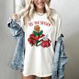 Cute Gingerbread Man Reading Book Nerd Christmas Bookish Women's Comfort Colors T-Shirt Ivory Cute Gingerbread Man Reading Book Nerd Christmas Bookish Women's Comfort Colors T-Shirt Ivory