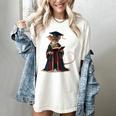 Cute Mouse Reading Book Graduation Women's Comfort Colors T-Shirt Ivory