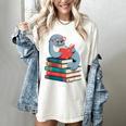 Cute Reading Seal On Books Book Lover Women's Comfort Colors T-Shirt Ivory