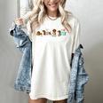 Dachshund Book Lover Reading Wiener Dog 100 Days Of School Women's Comfort Colors T-Shirt Ivory Dachshund Book Lover Reading Wiener Dog 100 Days Of School Women's Comfort Colors T-Shirt Ivory