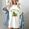 Dad Of Caterpillar Birthday Reading Books Lovers Women's Comfort Colors T-Shirt Ivory