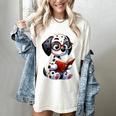 Dalmatian Reading a Book Dog Women's Comfort Colors T-Shirt Ivory Dalmatian Reading a Book Dog Women's Comfort Colors T-Shirt Ivory