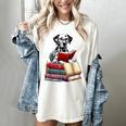Dalmatian Reading Books Matching Bookworm Readers Librarian Women's Comfort Colors T-Shirt Ivory Dalmatian Reading Books Matching Bookworm Readers Librarian Women's Comfort Colors T-Shirt Ivory