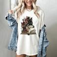 Dog Book Flower Women's Comfort Colors T-Shirt Ivory