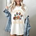 Dogs Books And Quilting Women's Comfort Colors T-Shirt Ivory