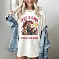 Dragon Just A Girl Who Loves Dragons And Books Women's Comfort Colors T-Shirt Ivory